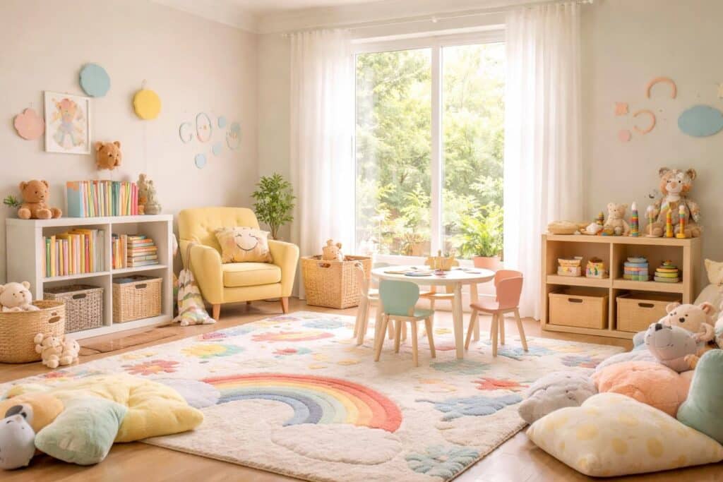 découvrez comment aménager un espace confortable et sécurisé pour les enfants, alliant fonctionnalité et convivialité pour leur bien-être au quotidien.