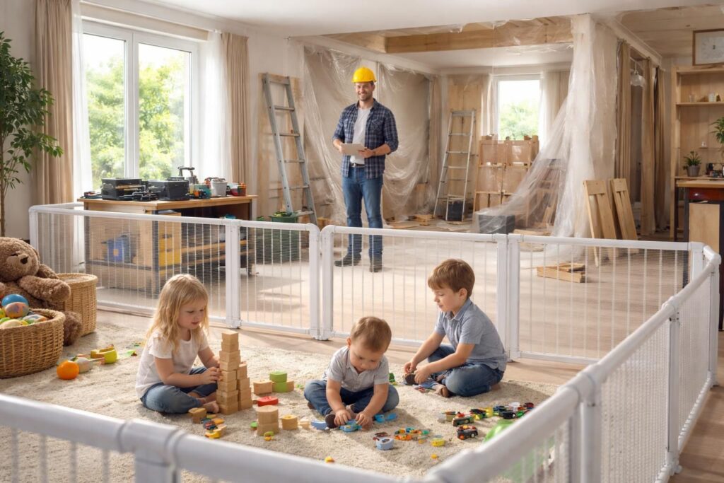 découvrez comment sécuriser efficacement votre rénovation pour garantir un environnement sûr et adapté aux enfants durant les travaux.