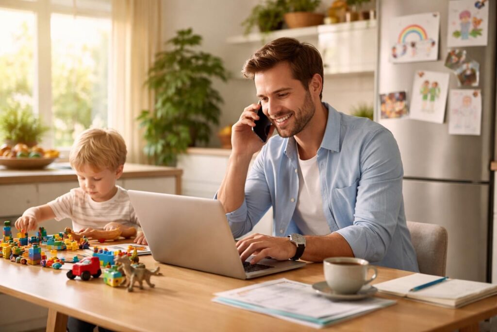 découvrez comment réussir en affaires tout en restant un parent présent grâce à notre guide pratique alliant équilibre entre vie professionnelle et vie familiale.