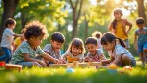 découvrez comment le jeu contribue au développement cognitif, social et émotionnel des enfants, en favorisant l'apprentissage et la créativité.