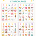 Cartes de bingo personnalisées pour un anniversaire