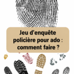 Adolescents jouant à un jeu d'enquête policière ensemble dans une ambiance festive.