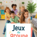 Des personnes jouant à un jeu de groupe en plein air.