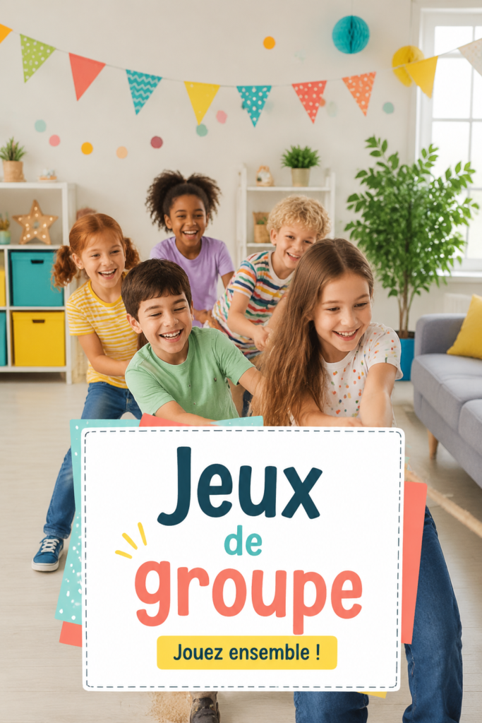 Des personnes jouant à un jeu de groupe en plein air.