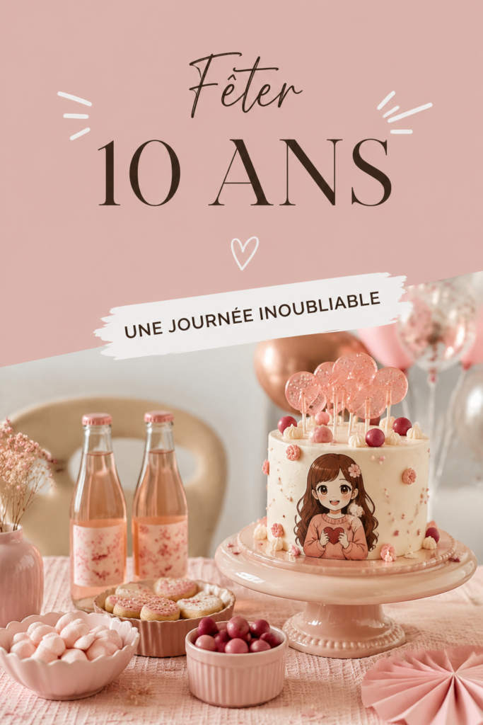 Une célébration d'anniversaire japonais avec des décorations traditionnelles.