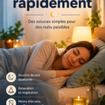Astuce pour s'endormir rapidement avec une ambiance relaxante.