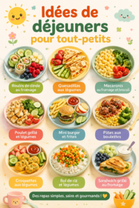 Une lunchbox colorée et appétissante pour un tout-petit.