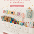 Chambre d'enfant décorée avec du mobilier coloré et fonctionnel.