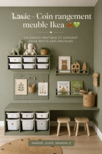 Cuisine avec des meubles de rangement Ikea bien organisés