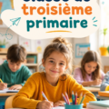 Enseignante interagissant avec des élèves en classe de troisième primaire, modèle de dynamique positive.