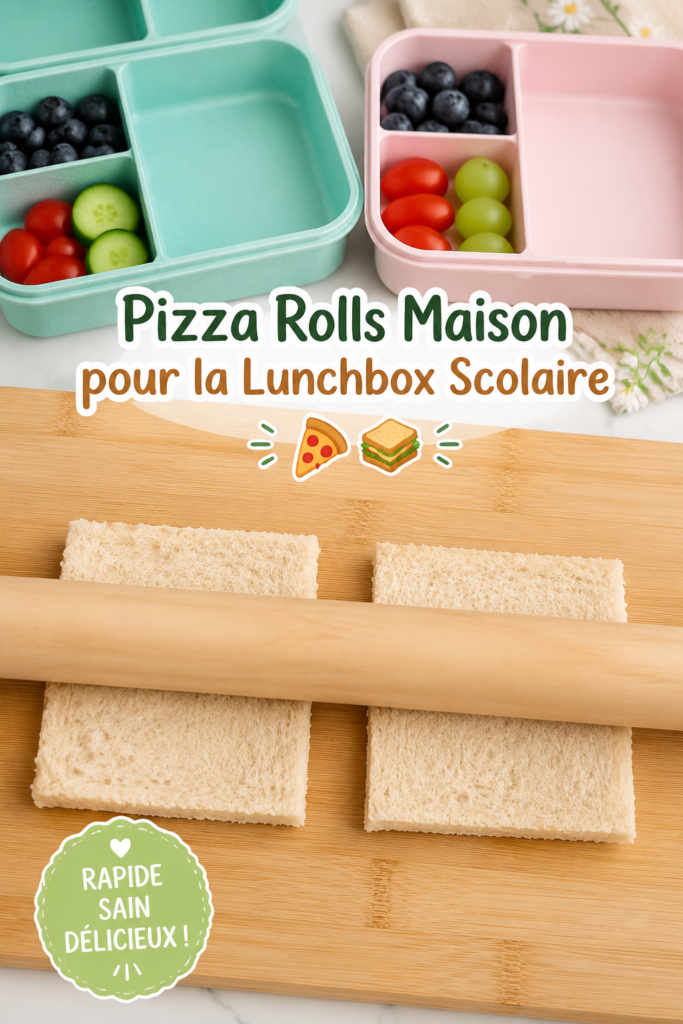Pizza rolls maison sur une assiette, garnis de fromage et de pepperoni