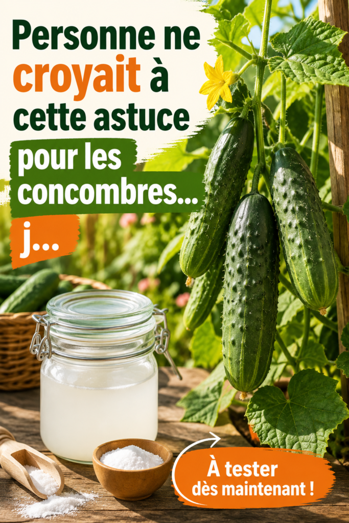 Concombre frais coupé en tranches pour une lunchbox enfant
