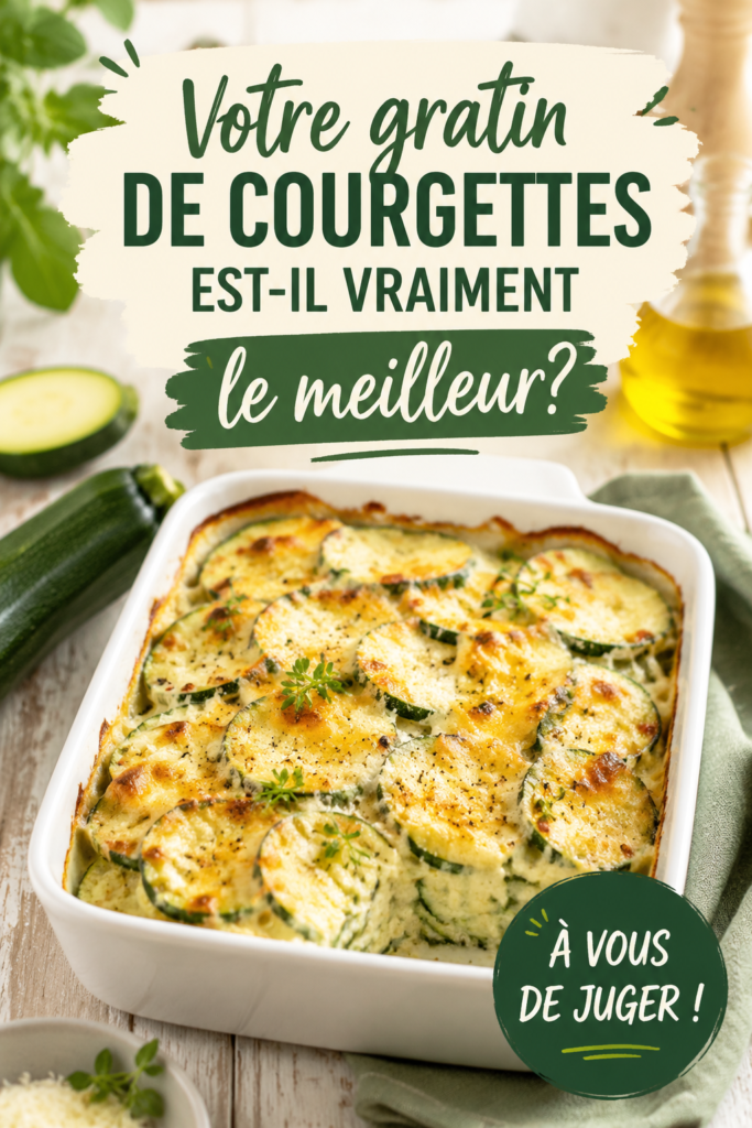 Gratin de courgettes gourmand prêt à être servi dans une lunchbox enfant.