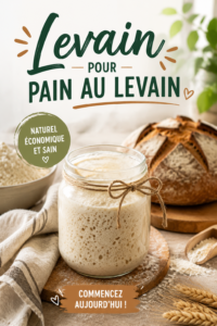 Un bol de levain maison prêt à être utilisé pour la cuisson