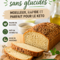 Recette de pain sans glucides moelleux, idéale pour le régime keto