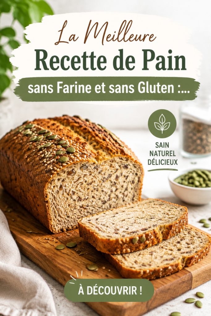 Pain sans farine et sans gluten décoré pour lunchbox enfant