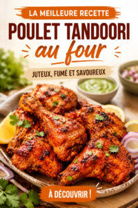 Un plat de poulet tandoori croustillant prêt à être mis dans une lunchbox pour enfants.