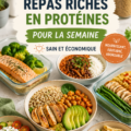 Repas savoureux et équilibrés préparés pour la lunchbox d'enfants