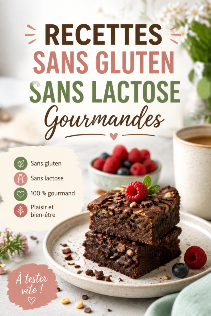 Des recettes sans gluten et sans lactose présentées dans une lunchbox pour enfants, avec des couleurs vives et des aliments variés.