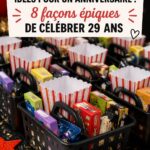 Fête d'anniversaire sur le thème du cinéma avec décoration et snacks thématiques