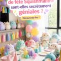 Fête d'anniversaire pour enfant avec décorations Squishmallow