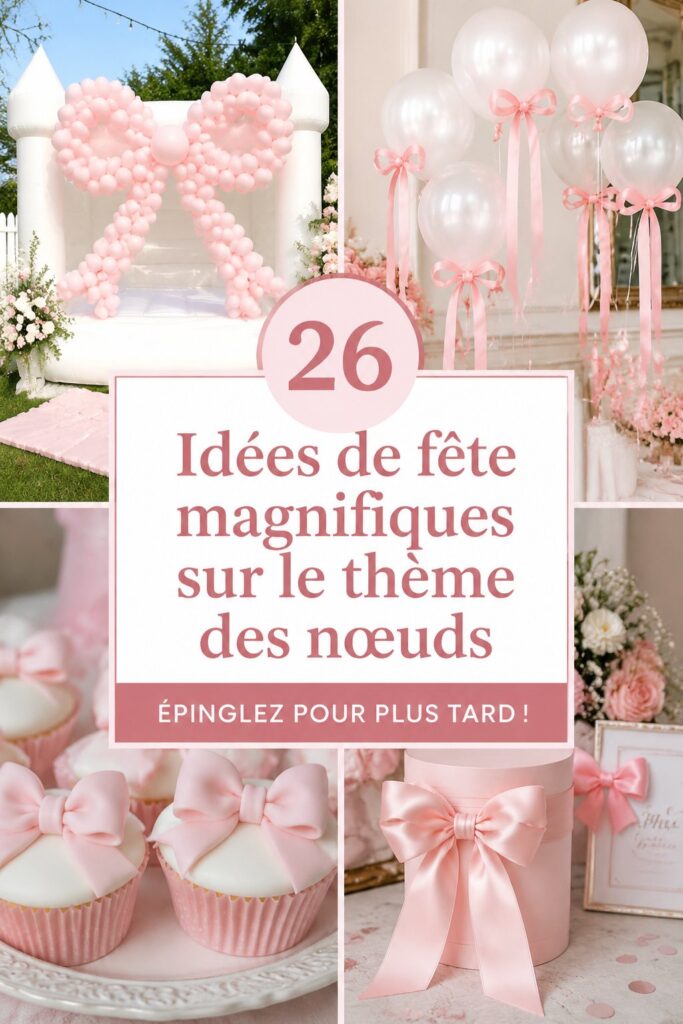 Lunchbox enfant décorée avec des aliments sur le thème des nœuds