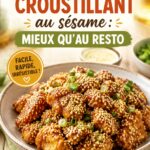 Recette de poulet croustillant au sésame, parfait pour les lunchboxes