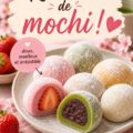Mochis maison préparés pour le goûter des enfants, garnis de fruits et chocolat.