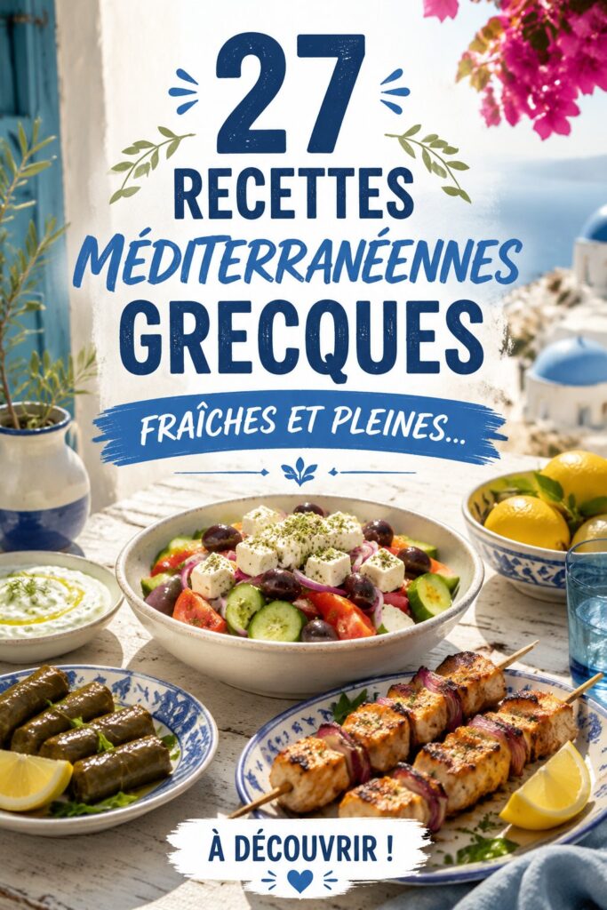 Lunchbox colorée avec des recettes méditerranéennes pour enfants