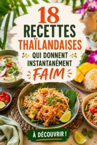 Lunchbox d'enfant avec des recettes thaïlandaises délicieuses et colorées.