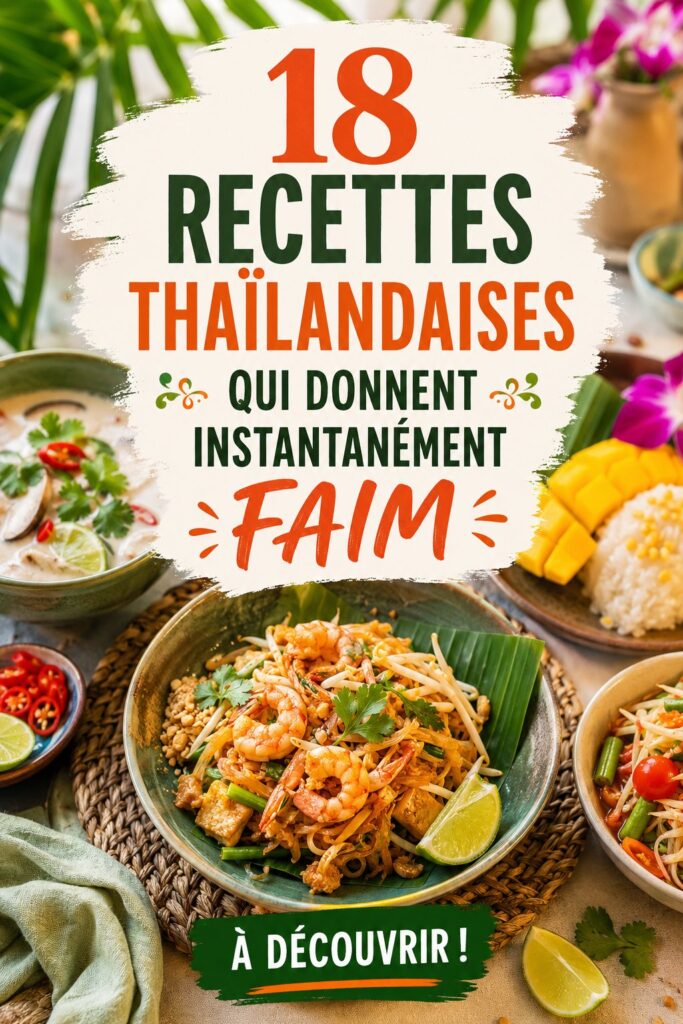 Lunchbox d'enfant avec des recettes thaïlandaises délicieuses et colorées.