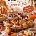 Assortiment de snacks d'automne colorés pour une fête réussie