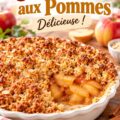 Croustade aux pommes dorée et appétissante, prête à être servie
