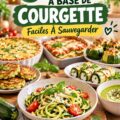 Recettes colorées de courgettes pour lunchbox enfant