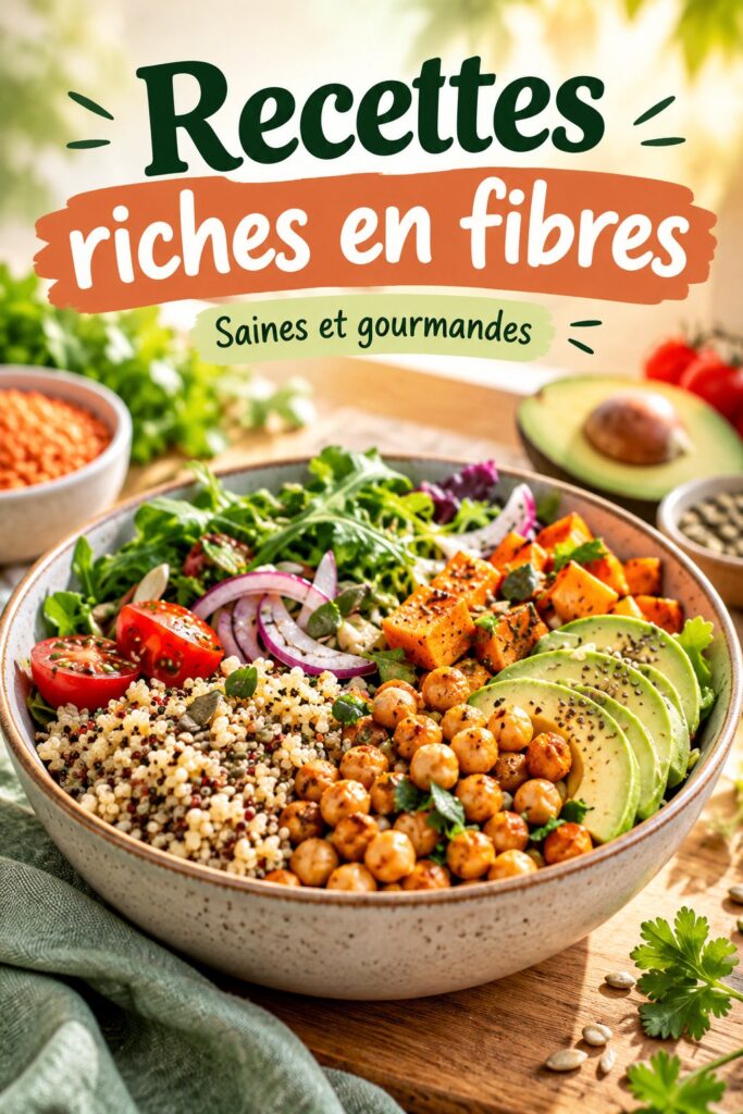 Un assortiment de lunchboxes colorées, garnies de recettes riches en fibres pour les enfants.