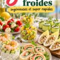 Une lunchbox colorée remplie d'entrées froides saines pour enfants.